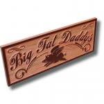 Business Sign Carved Wooden Sign Personalized..